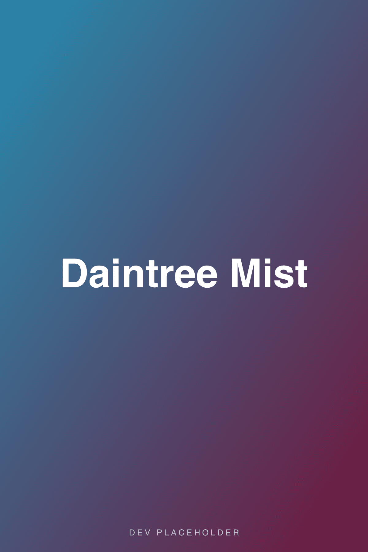 Daintree Mist