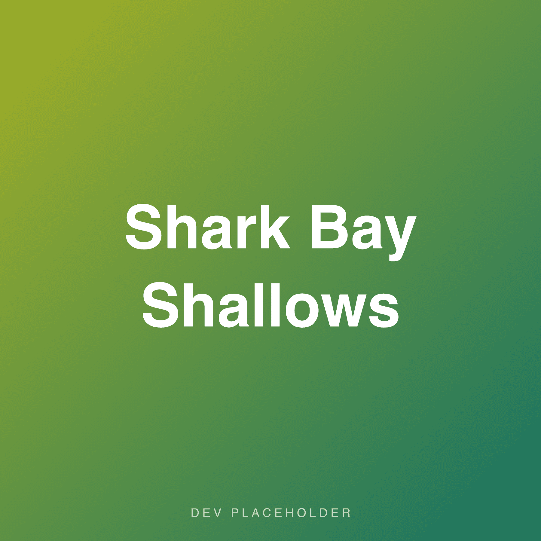 Shark Bay Shallows