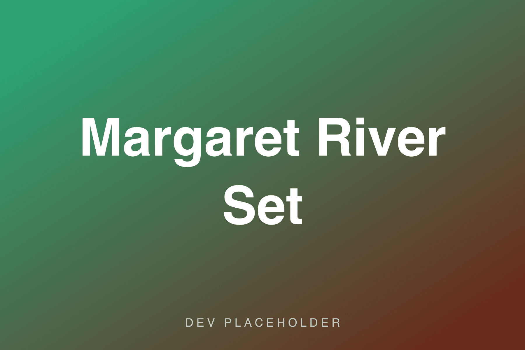 Margaret River Set