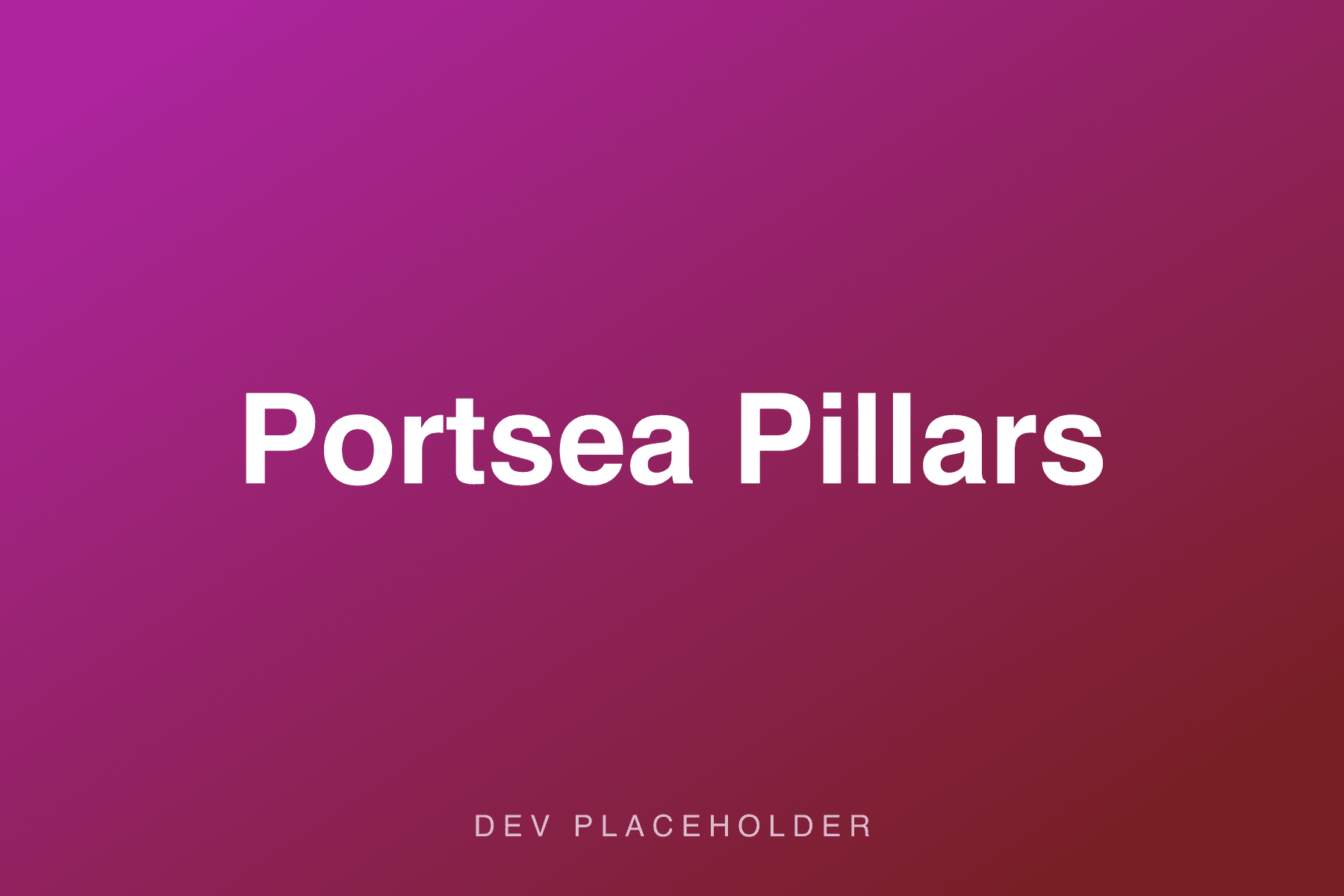 Portsea Pillars