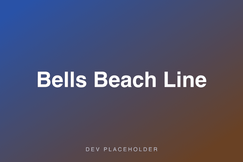 Bells Beach Line