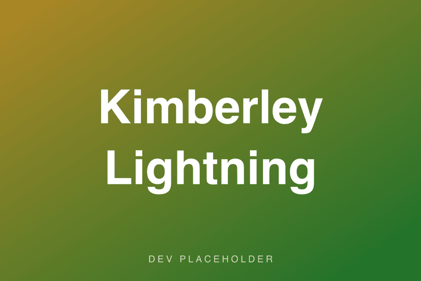 Kimberley Lightning