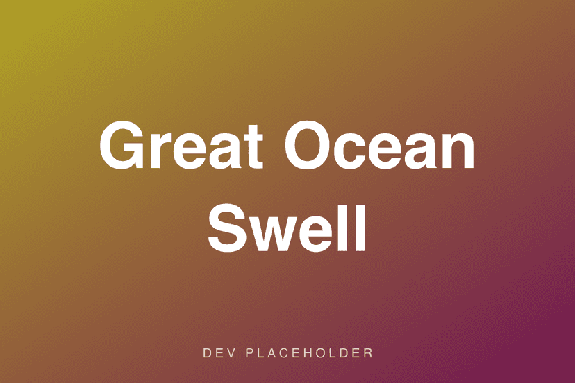 Great Ocean Swell