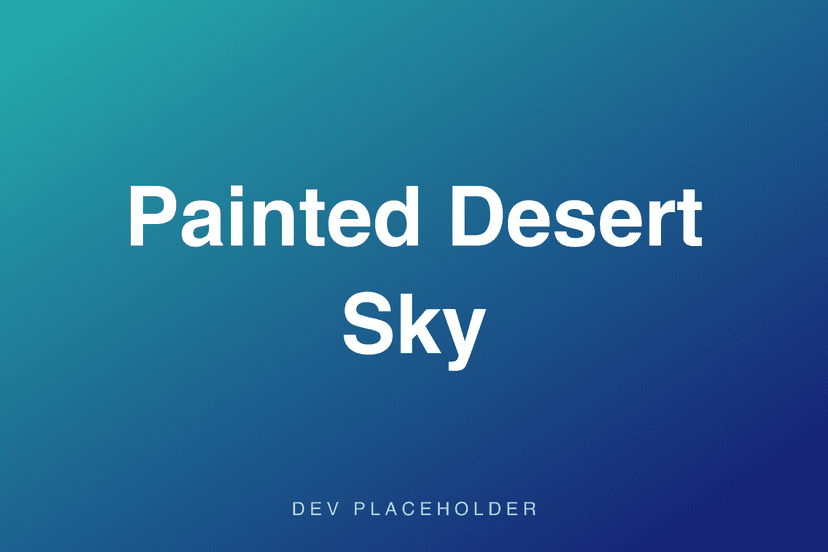 Painted Desert Sky